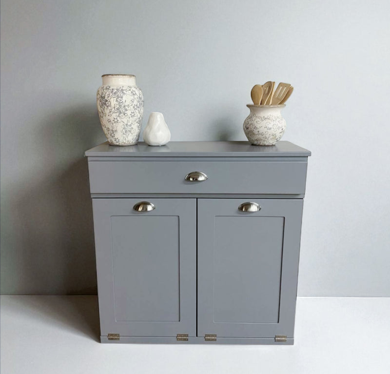 Dashwood with a storage drawer in dark gray