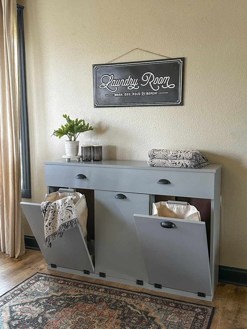 New Door! Templeton Laundry with a Storage Drawer in Gray