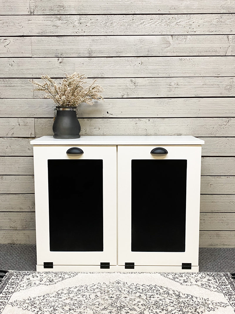 Dashwood in white with chalkboard front