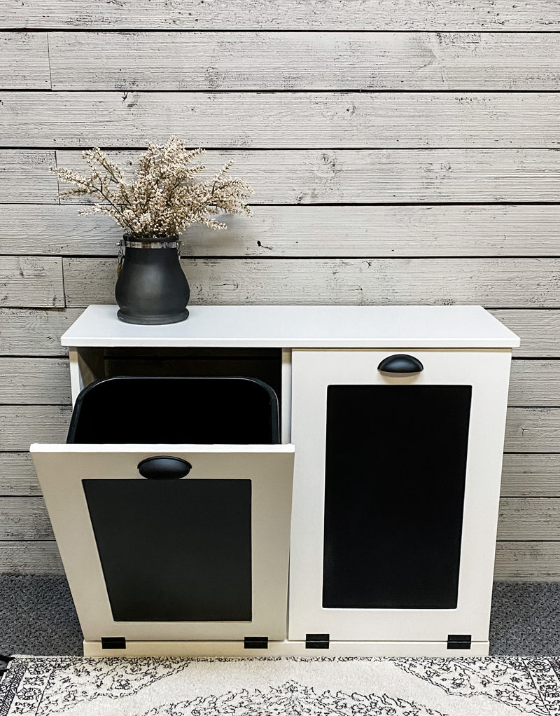 Dashwood in White with Chalkboard Front