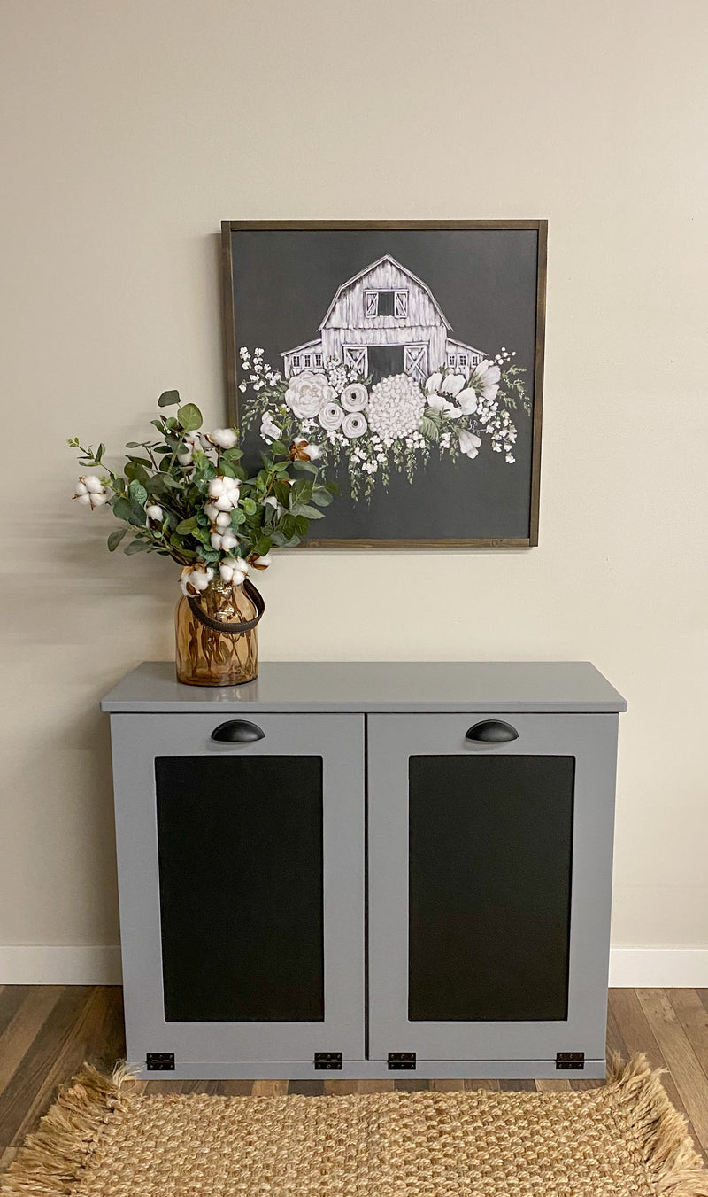 Dashwood in Dark Gray with Chalkboard Panels