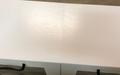 4 bin quad tilt out trash cabinet with a storage drawer in white