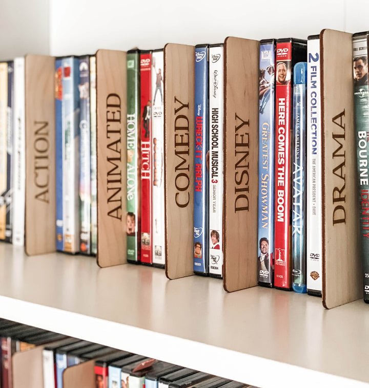 DVD collection organizers