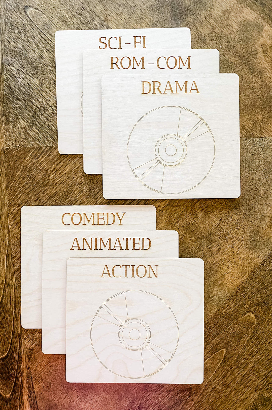 DVD collection organizers