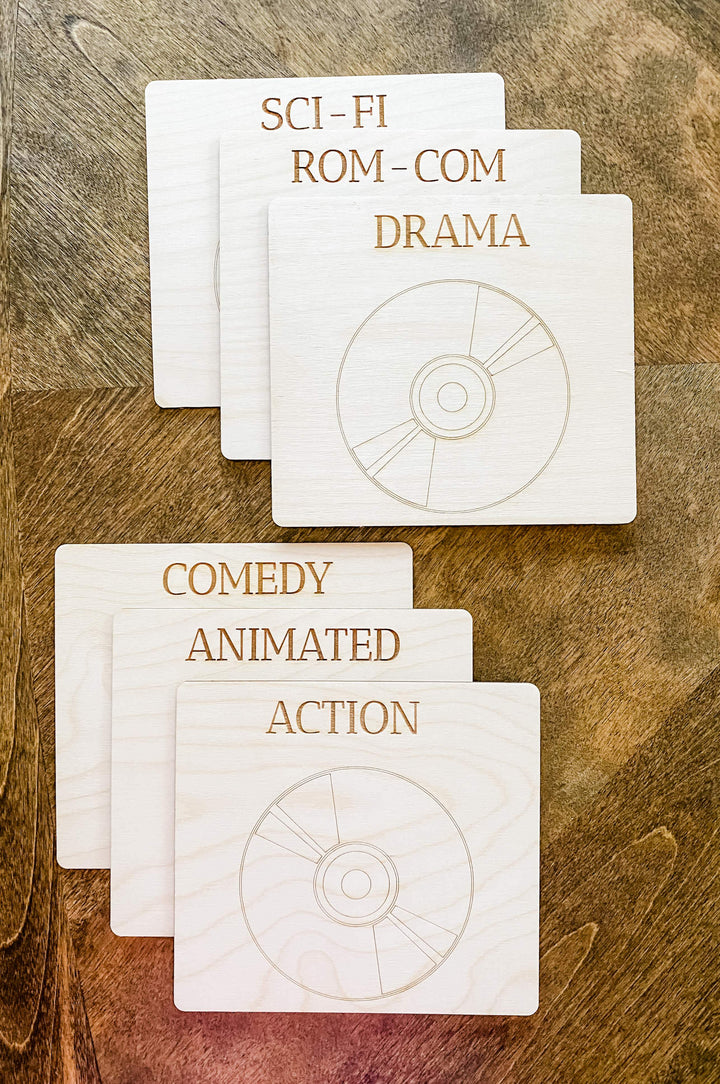DVD collection organizers