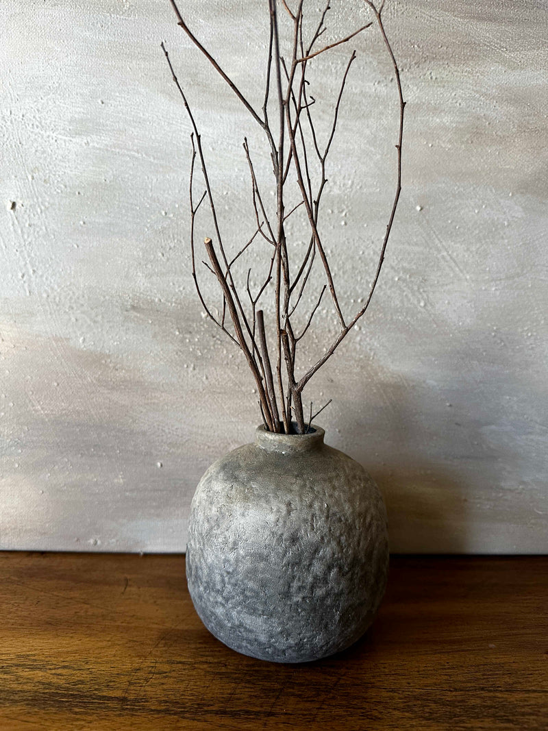 Textured bud vase set