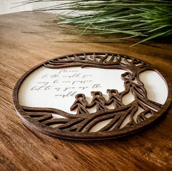 Letter to mom tree of life sign