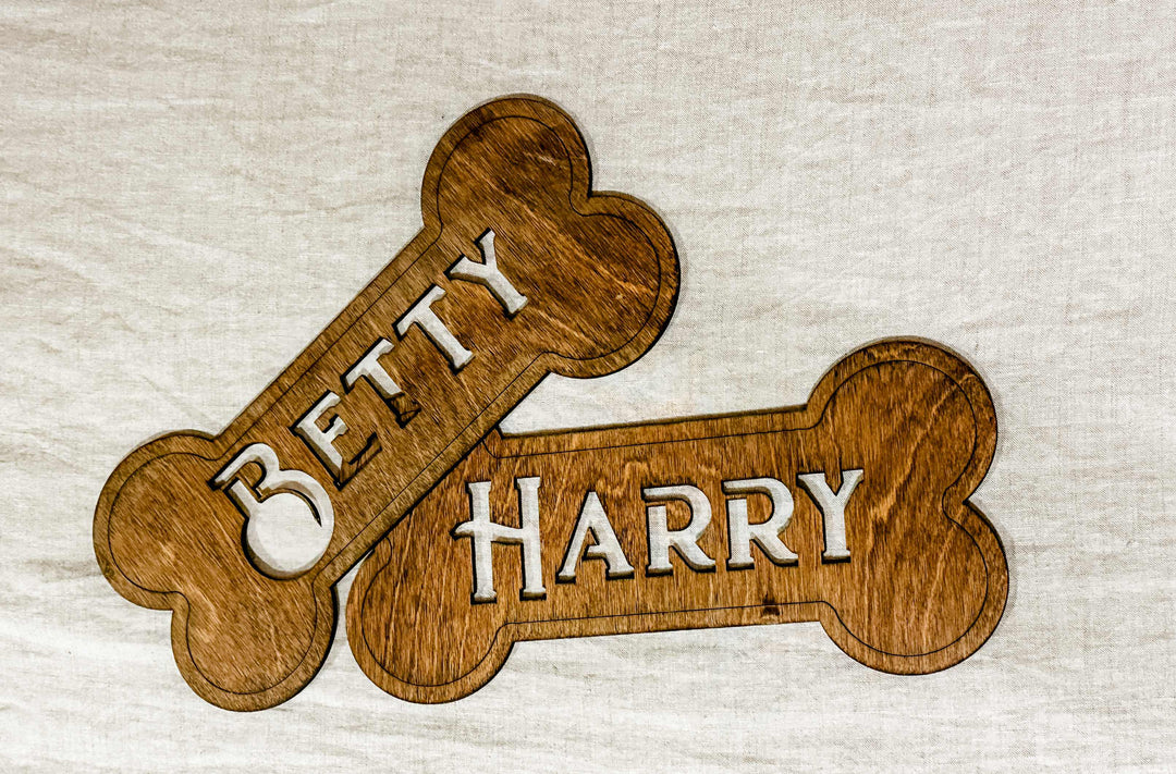 Dog bone sign
