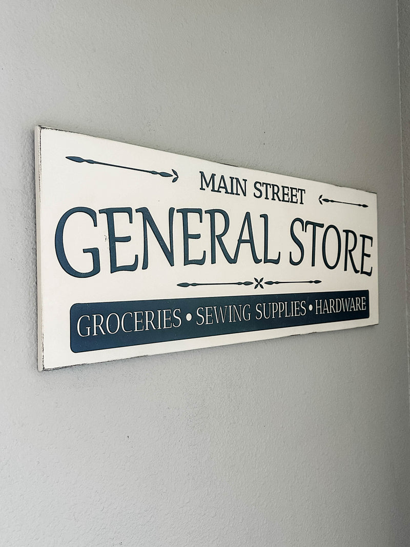 General Store Wall Sign