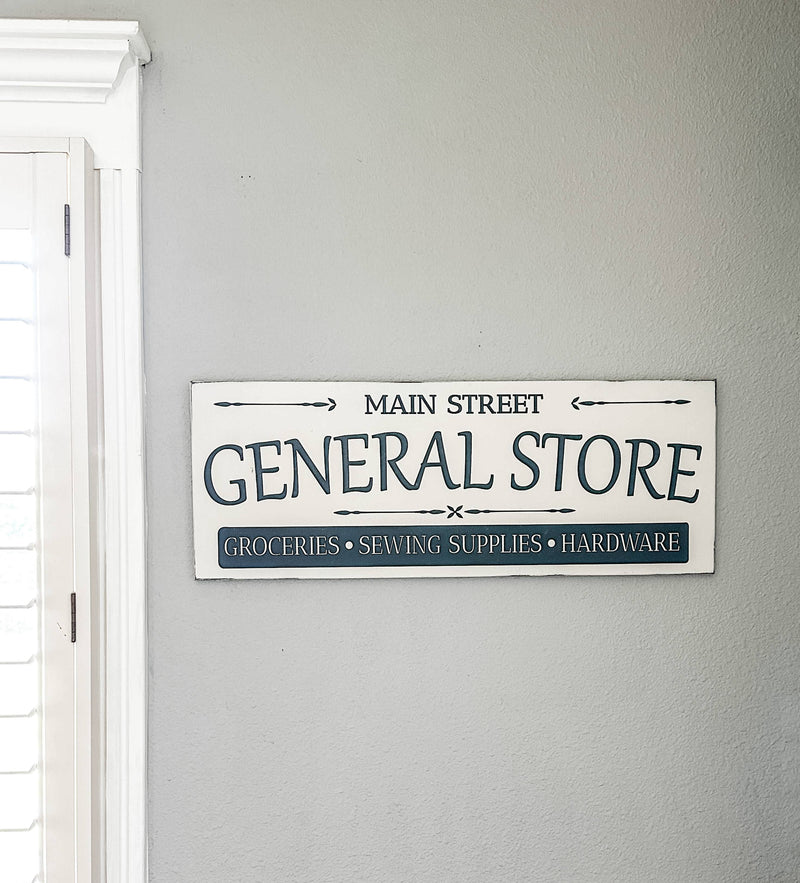 General Store Wall Sign