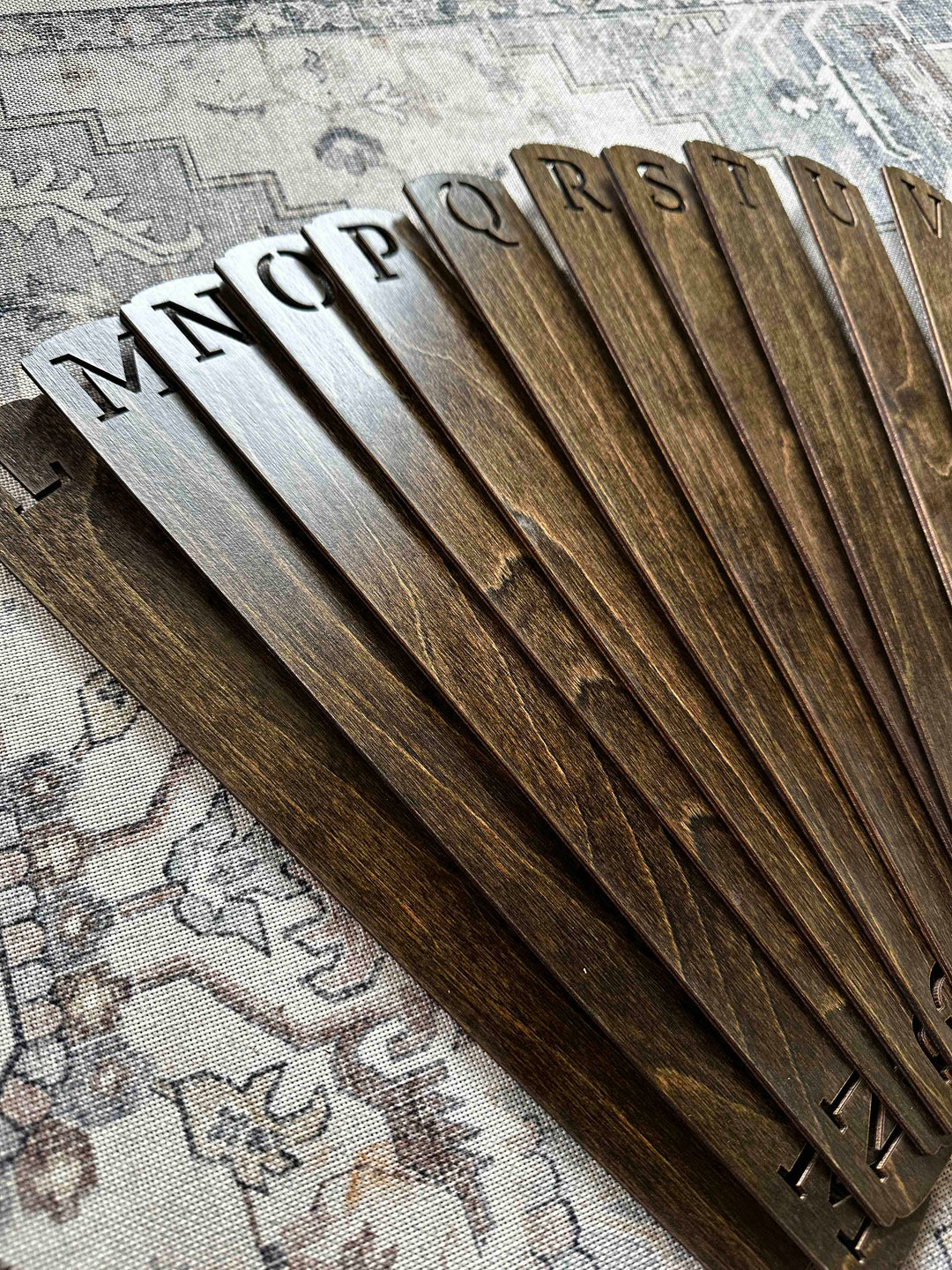 Alphabetical vinyl record divider set - more colors available