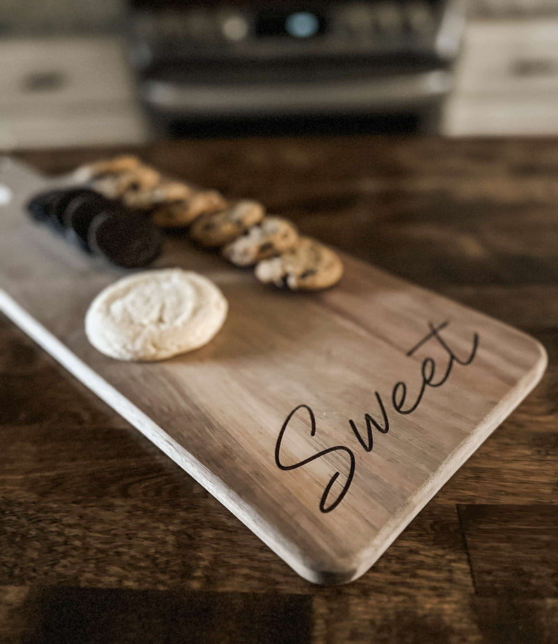 Sweet and Salty cutting board