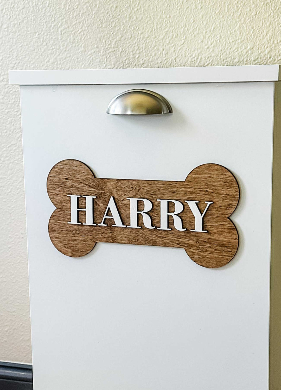 Dog bone name sign 3-d letters