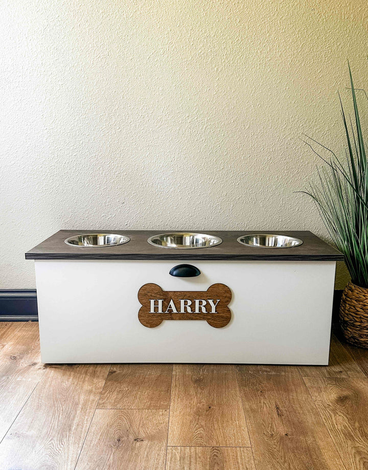 Dog bone name sign 3-d letters