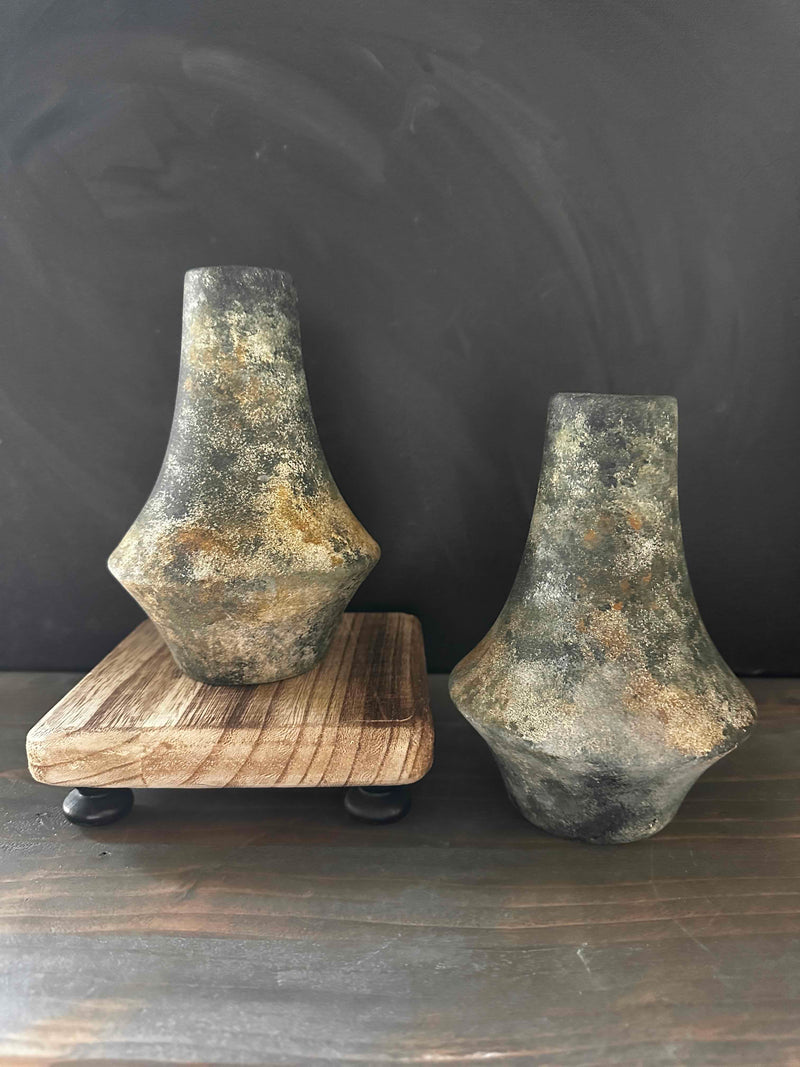 Textured vase set