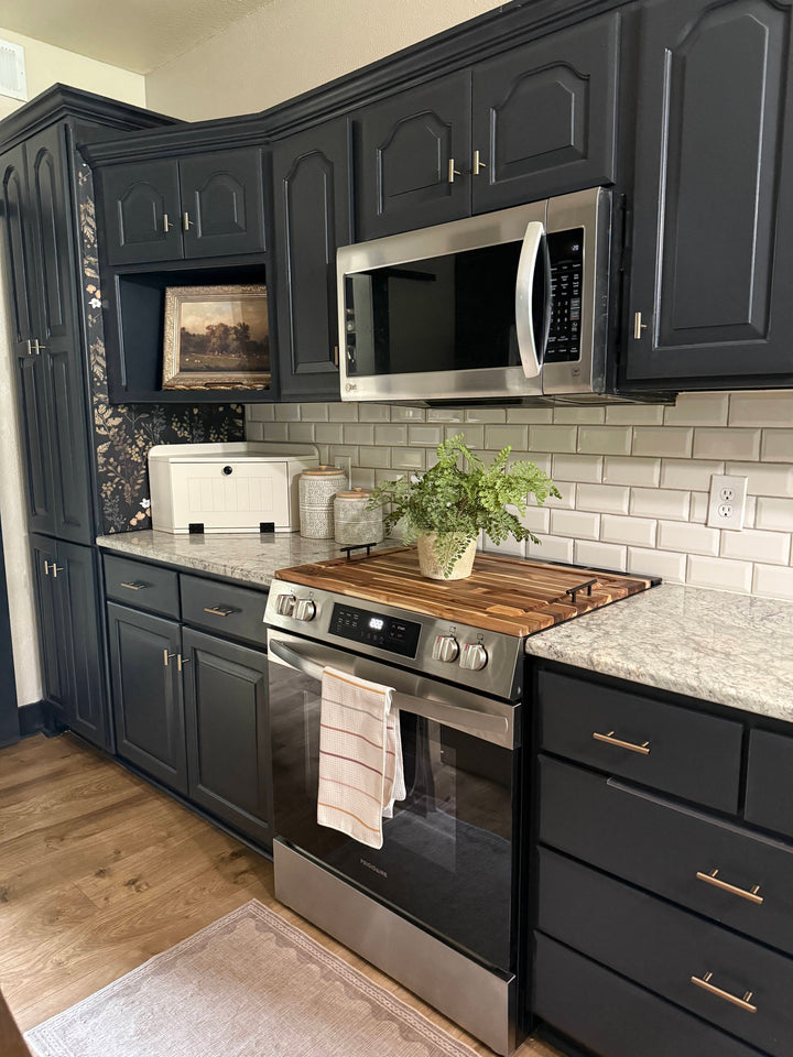 Cutting board stove cover