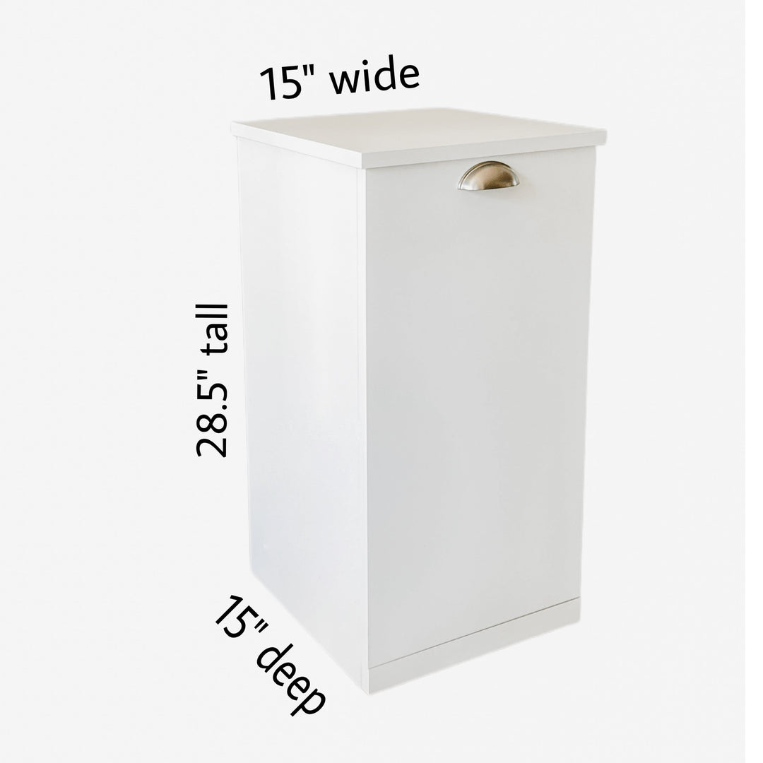 Single style pet food storage in white farmhouse - more colors