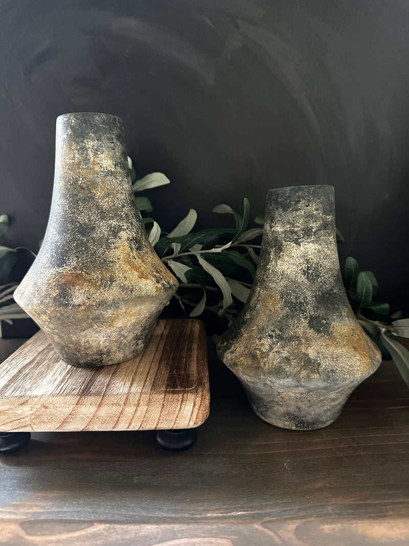 Textured vase set