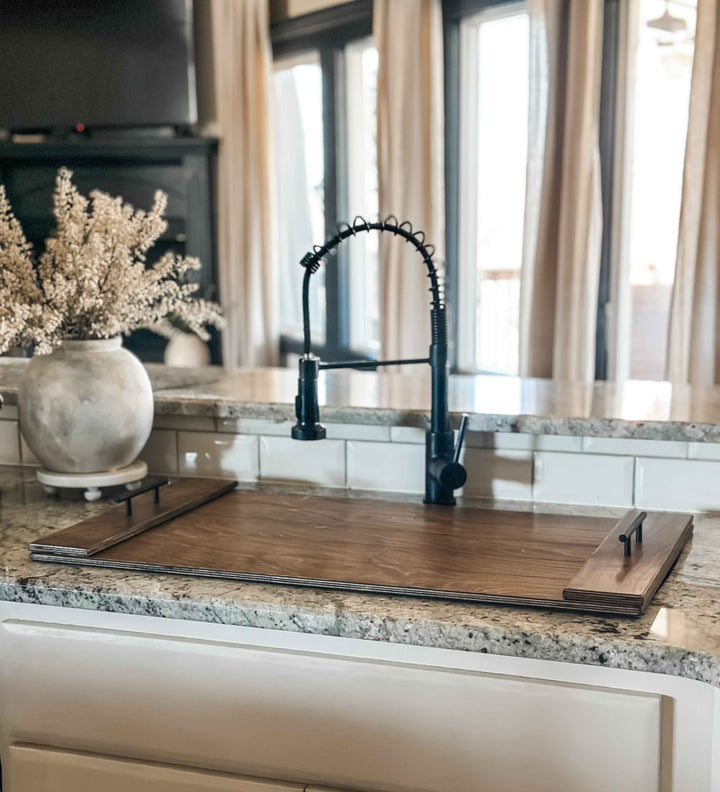 Sink cover slatted design