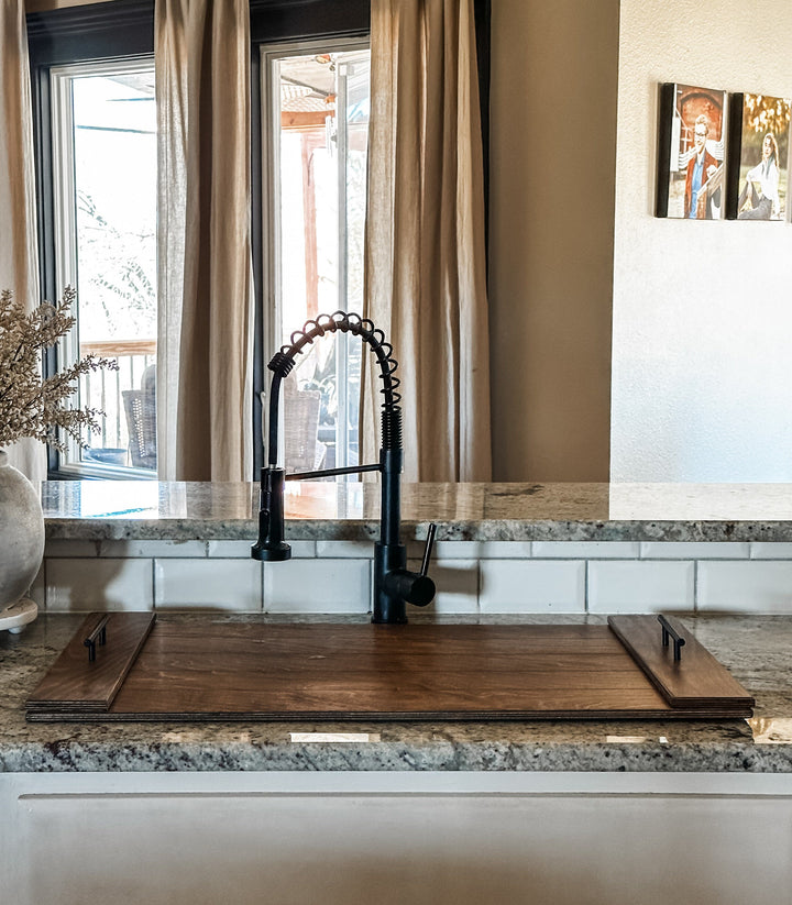 Sink cover slatted design