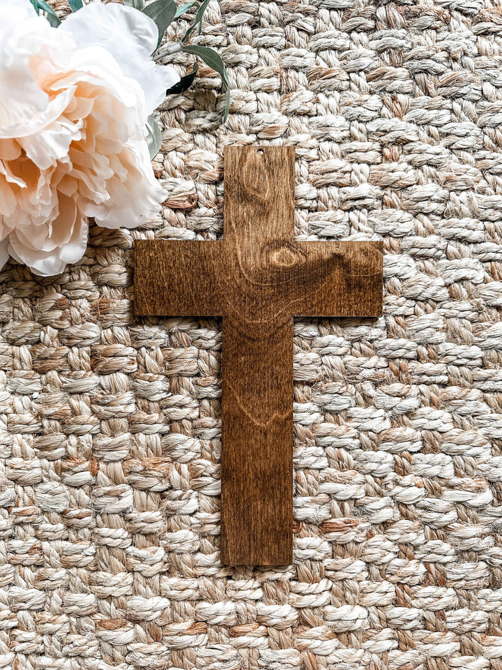 Personalized cross for baptism, christening, child dedications, first communion, etc.
