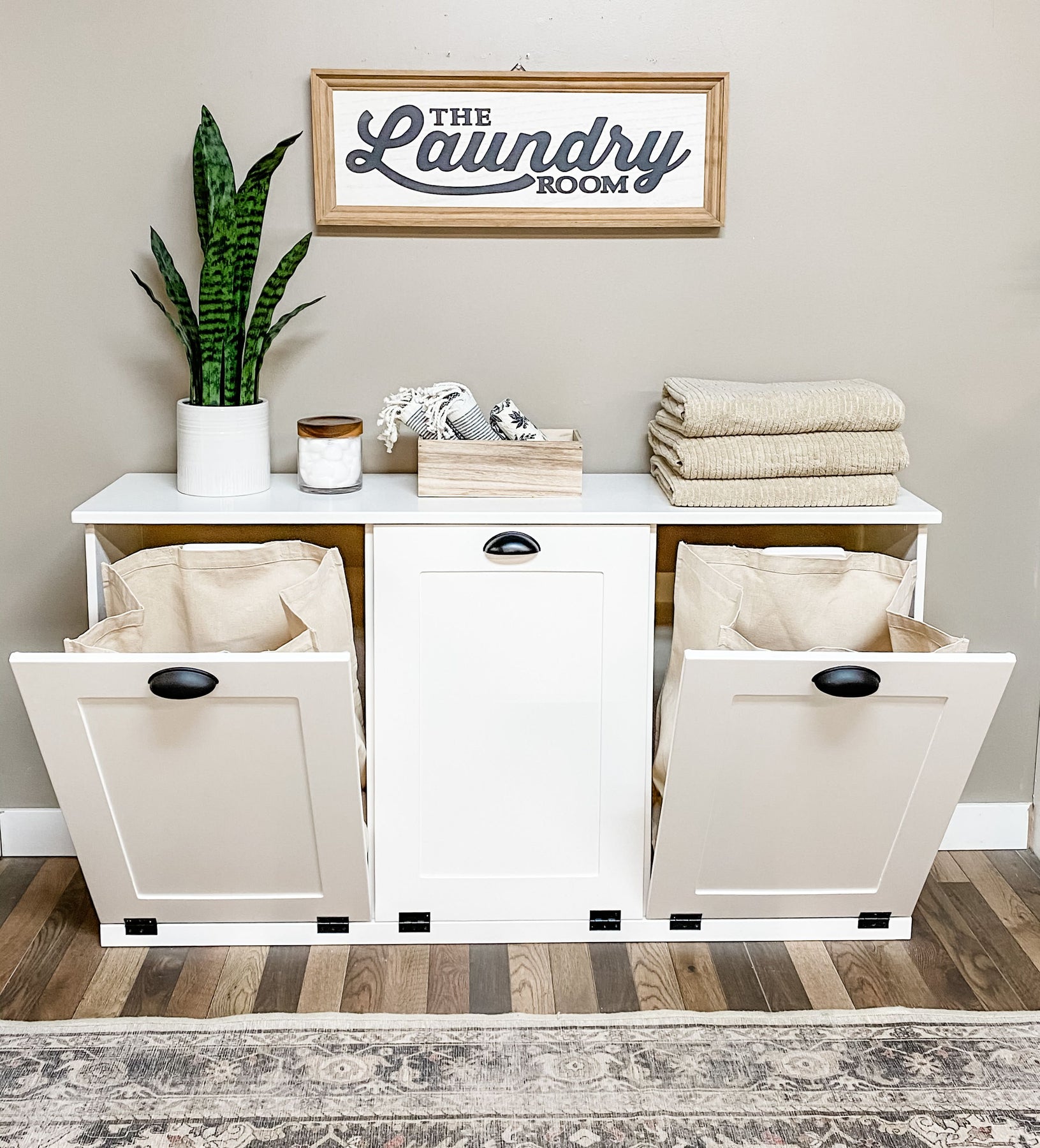 Wooden Laundry Bin Basket / Plain Pine / Unpainted Hamper Bathroom Box With  Lid