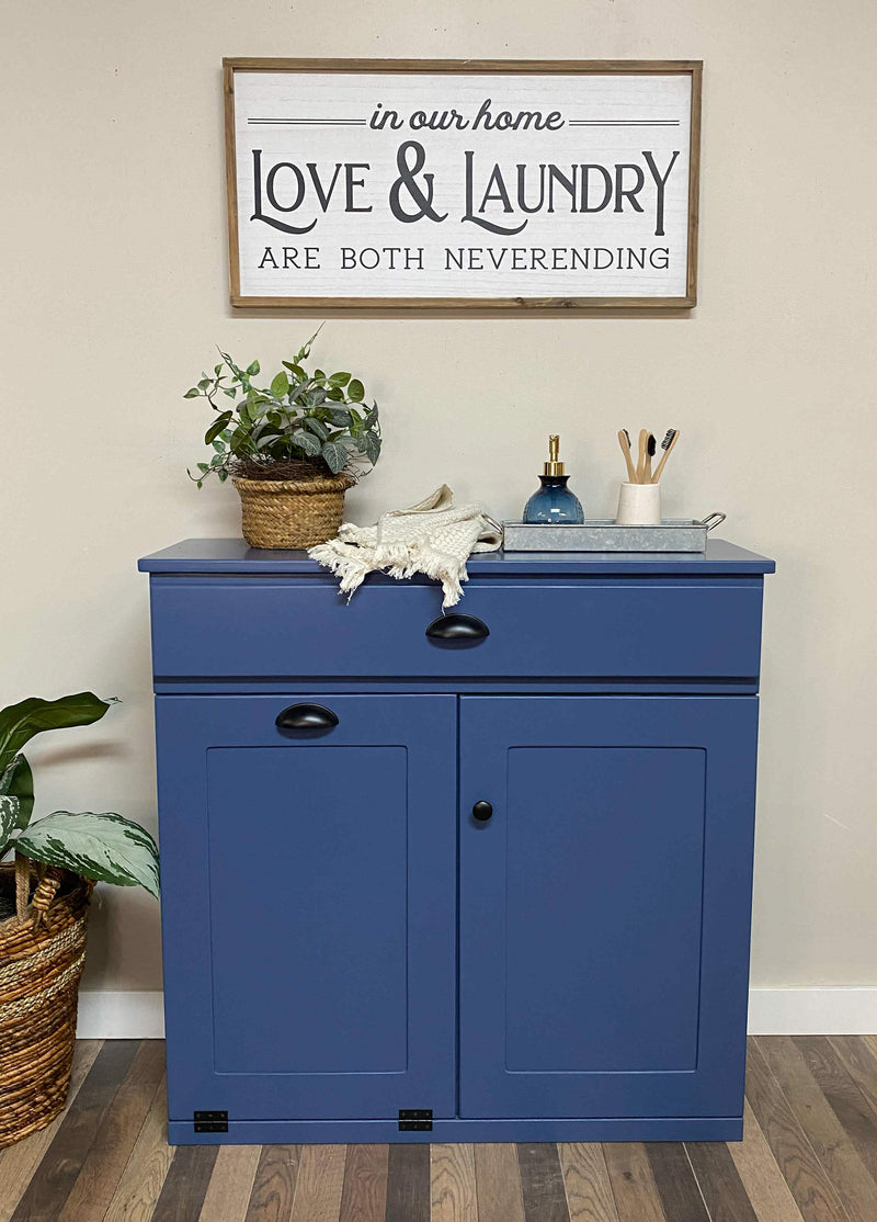 Dashwood Laundry with a Cabinet in Blue