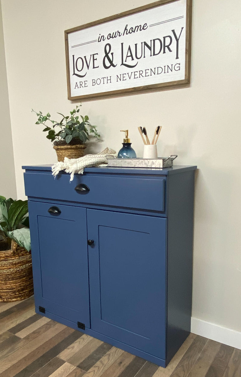 Dashwood Laundry with a Cabinet in Blue