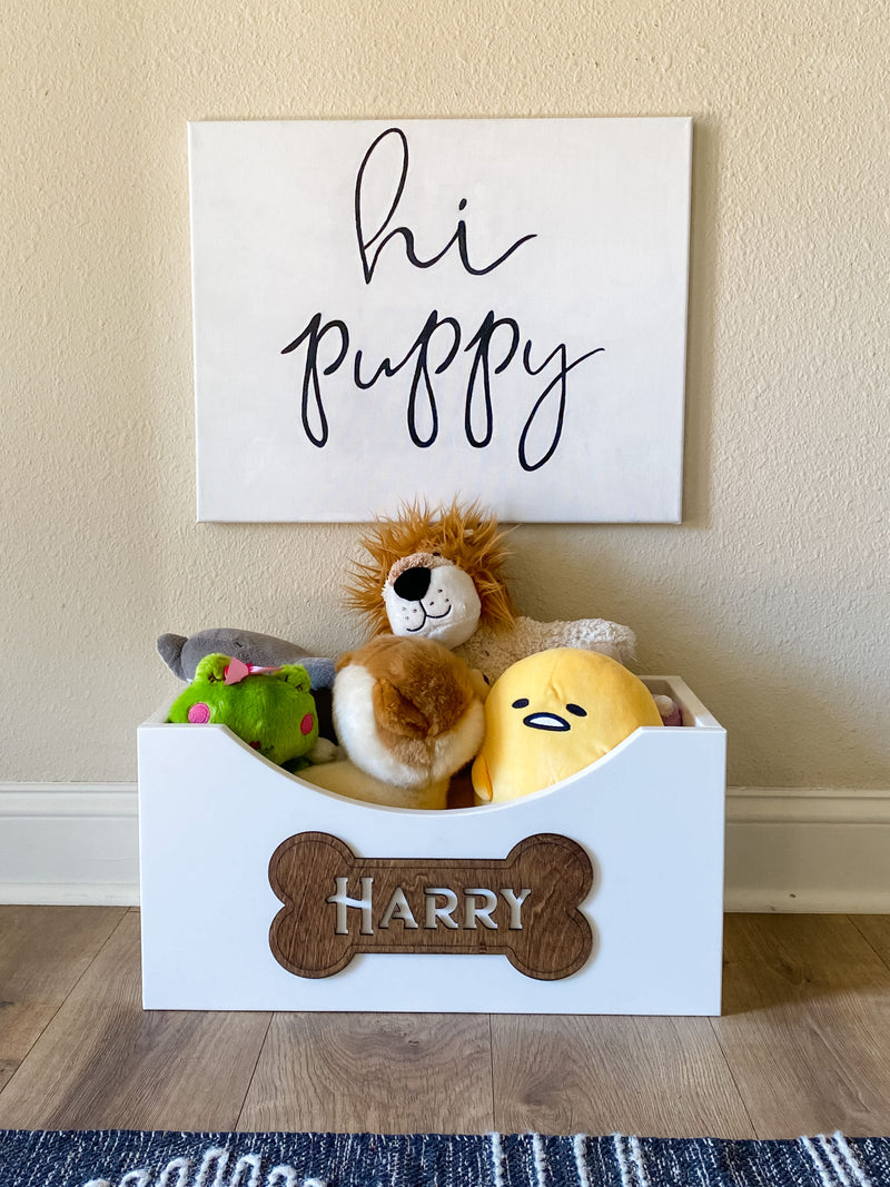 Customized toy box for your pets